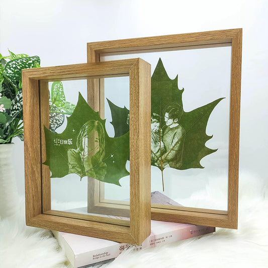 Leaf carving photos, customized