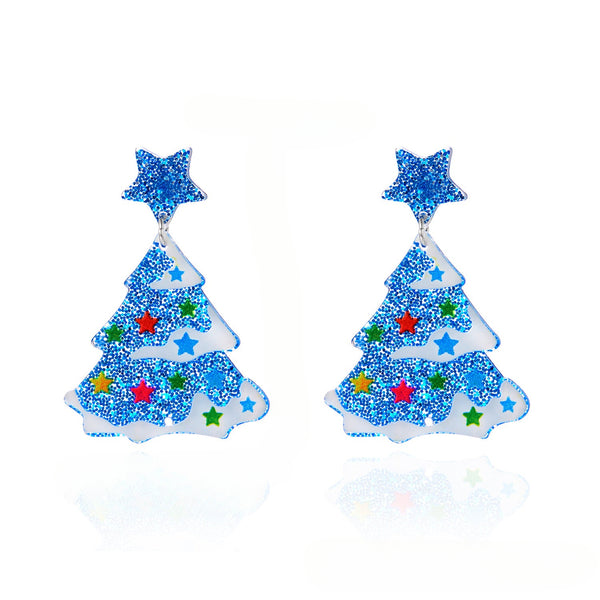 Christmas Printed Fashion Earrings E010605