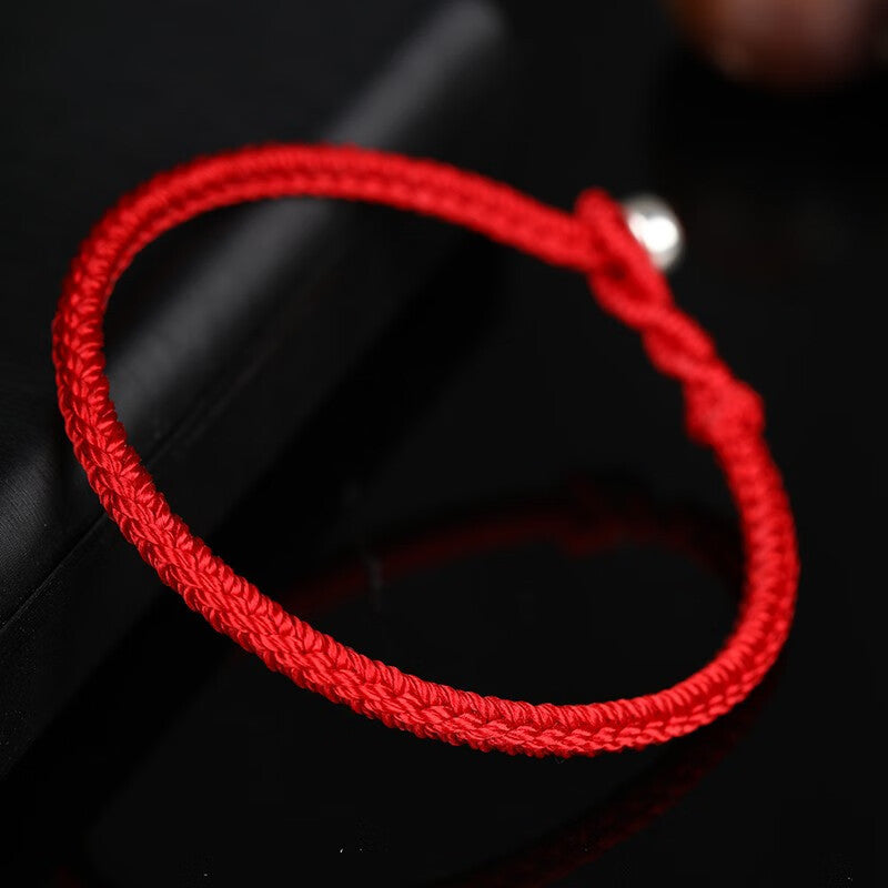 ward off evil spirits and drive away disasters, diamond knot red rope bracelet B04RS13