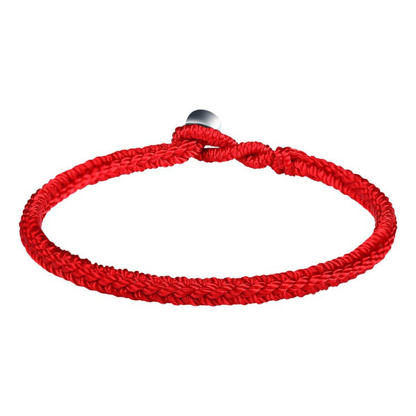 ward off evil spirits and drive away disasters, diamond knot red rope bracelet B04RS13